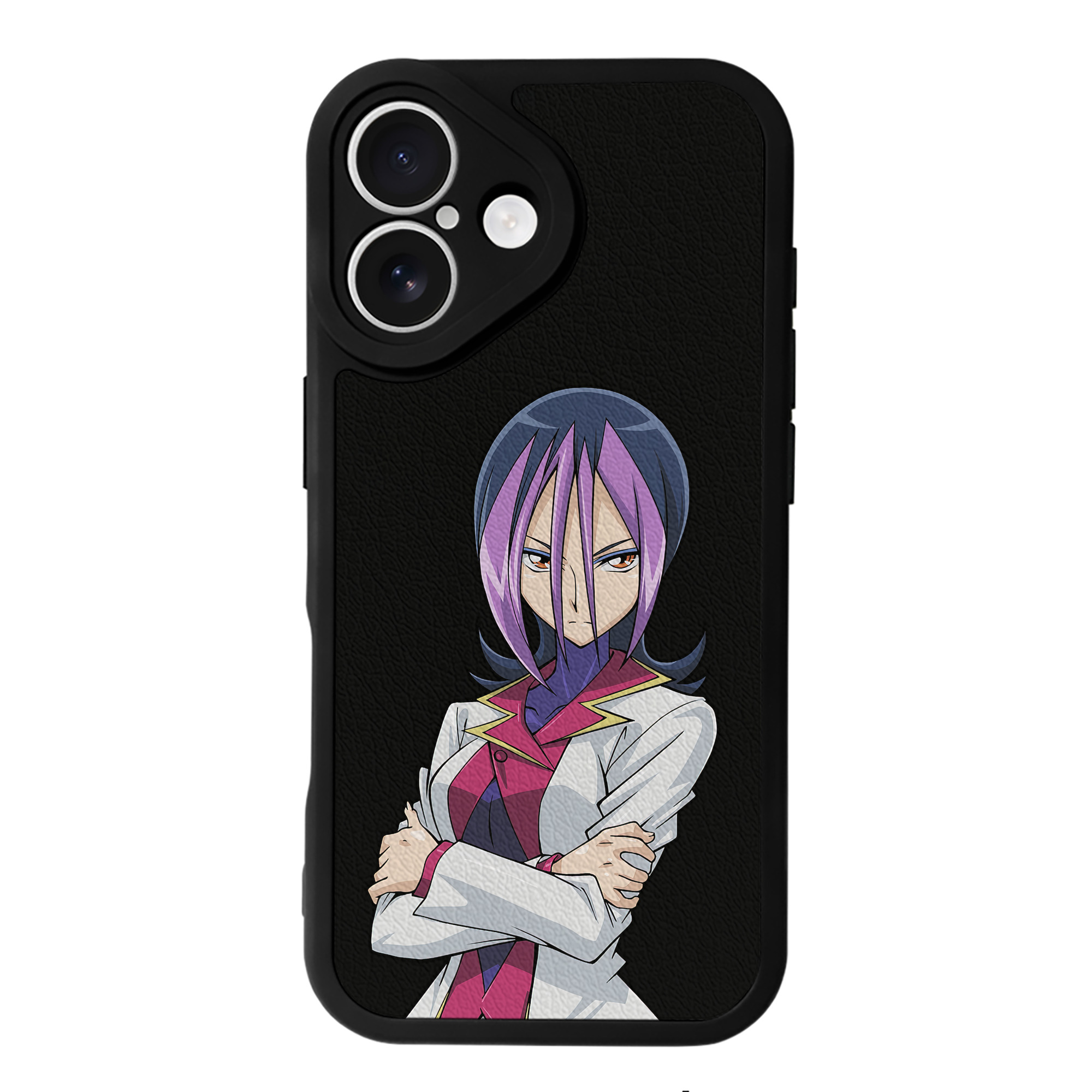 遊☆戯☆王 Yu-Gi-Oh! 【iPhone 16シリーズ対応】シリコンスマホケース（レザー調） 材質：シリコン